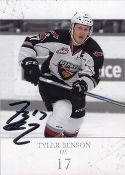 2017-18 Vancouver Giants (WHL) - Autographs #NNO Tyler Benson Front