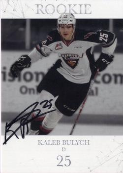 2017-18 Vancouver Giants (WHL) - Autographs #NNO Kaleb Bulych Front