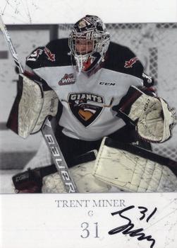 2017-18 Vancouver Giants (WHL) - Autographs #NNO Trent Miner Front