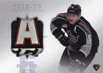 2018-19 Vancouver Giants (WHL) #3 Dylan Ploufe Front