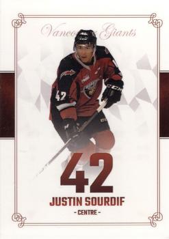 2019-20 Vancouver Giants (WHL) #14 Justin Sourdif Front