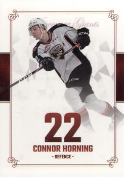 2019-20 Vancouver Giants (WHL) #17 Connor Horning Front
