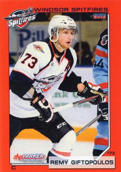 2013-14 Choice Windsor Spitfires (OHL) #9 Remy Giftopoulos Front