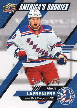 2021 Upper Deck National Hockey Card Day USA #USA-1 Alexis Lafreniere Front