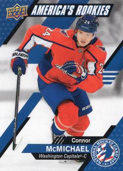 2021 Upper Deck National Hockey Card Day USA #USA-3 Connor McMichael Front
