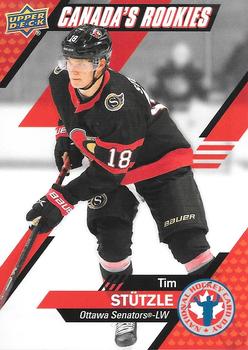 2021 Upper Deck National Hockey Card Day Canada #CAN-1 Tim Stutzle Front