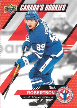2021 Upper Deck National Hockey Card Day Canada #CAN-2 Nick Robertson Front