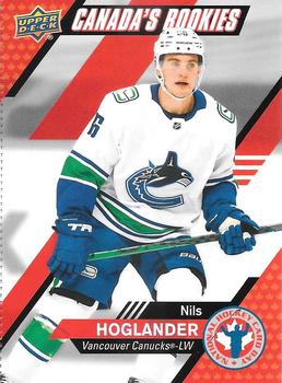 2021 Upper Deck National Hockey Card Day Canada #CAN-5 Nils Hoglander Front