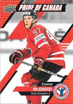 2021 Upper Deck National Hockey Card Day Canada #CAN-6 Connor McDavid Front