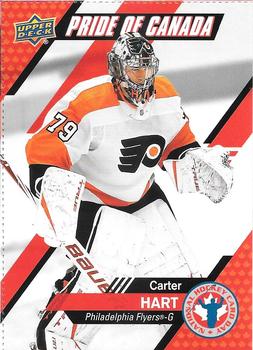 2021 Upper Deck National Hockey Card Day Canada #CAN-8 Carter Hart Front