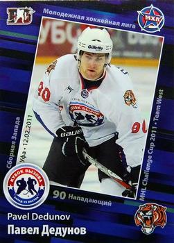 2010-11 Russian KHL Exclusive Series #199 Pavel Dedunov Front