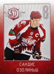 2011-12 Sereal KHL Stickers #DRG-14 Sandis Ozolinsh Front