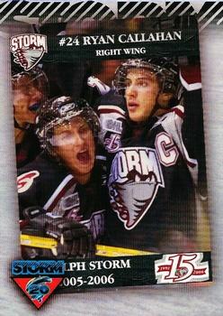 2010-11 Guelph Storm (OHL) 1991-2010 Top 20 All-Time #4 Ryan Callahan Front