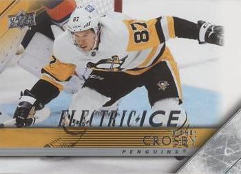 2020-21 Upper Deck - 2005-06 Upper Deck Tribute Electric Ice Achievement #T-55 Sidney Crosby Front