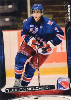 2010-11 Extreme Kitchener Rangers (OHL) #8 Julian Melchiori Front