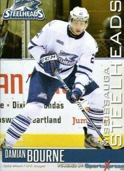 2013-14 Mississauga Steelheads (OHL) #NNO Damian Bourne Front