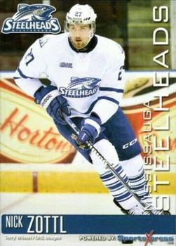 2013-14 Mississauga Steelheads (OHL) #NNO Nick Zottl Front