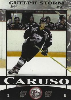 2004-05 M&T Printing Guelph Storm (OHL) #3 Michael Caruso Front