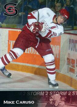 2007-08 M&T Printing Guelph Storm (OHL) #A-02 Michael Caruso Front