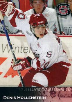 2007-08 M&T Printing Guelph Storm (OHL) #A-05 Denis Hollenstein Front