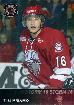 2007-08 M&T Printing Guelph Storm (OHL) #A-07 Tim Priamo Front