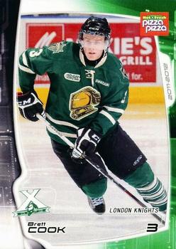 2011-12 Extreme London Knights (OHL) Update #27 Brett Cook Front