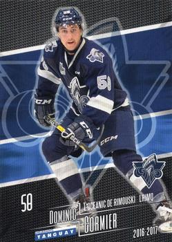 2016-17 Extreme Rimouski Oceanic QMJHL #17 Dominic Cormier Front