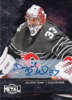 2020-21 SkyBox Metal Universe - Autographs Silver #194 David Rittich Front