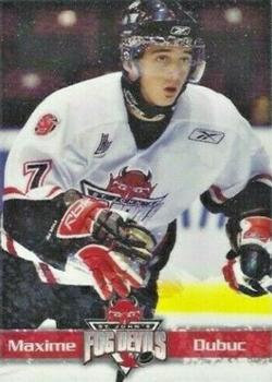 2007-08 St. John's Fog Devils (QMJHL) #NNO Maxime Dubuc Front