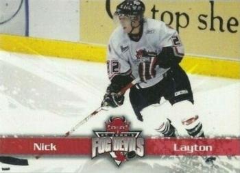 2007-08 St. John's Fog Devils (QMJHL) #NNO Nick Layton Front
