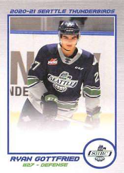 2020-21 Booster Club Seattle Thunderbirds (WHL) #NNO Ryan Gottfried Front
