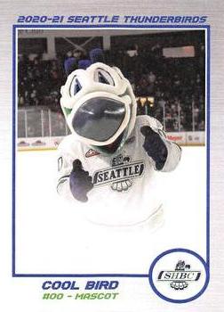 2020-21 Booster Club Seattle Thunderbirds (WHL) #NNO Cool Bird Front