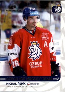 2018-19 Moje karticky Czech Ice Hockey Team #32 Michal Repik Front