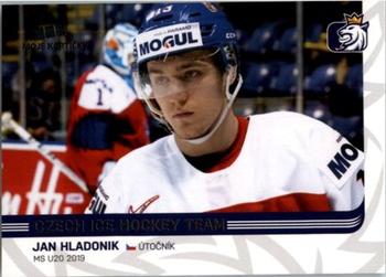 2018-19 Moje karticky Czech Ice Hockey Team #65 Jan Hladonik Front