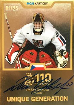 2018-19 Moje karticky Czech Ice Hockey Team - Unique Generation Autograph #3 Dominik Hasek Front