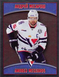 2017-18 Panini KHL Stickers #164 Andrej Meszaros Front
