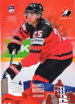2019 Taiga IIHF World Championship Team Canada #CAN19/06 Darnell Nurse Front