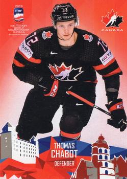 2019 Taiga IIHF World Championship Team Canada #CAN19/11 Thomas Chabot Front