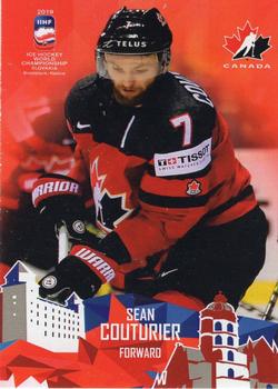 2019 Taiga IIHF World Championship Team Canada #CAN19/12 Sean Couturier Front