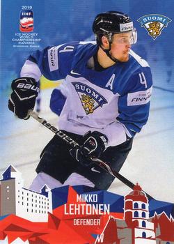 2019 Taiga IIHF World Championship Team Finland #FIN19/04 Mikko Lehtonen Front
