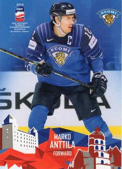 2019 Taiga IIHF World Championship Team Finland #FIN19/12 Marko Anttila Front