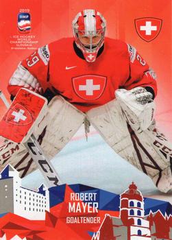 2019 Taiga IIHF World Championship Team Switzerland #SWI19/02 Robert Mayer Front