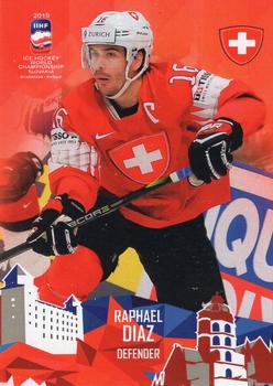 2019 Taiga IIHF World Championship Team Switzerland #SWI19/05 Raphael Diaz Front
