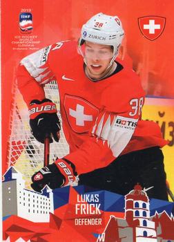 2019 Taiga IIHF World Championship Team Switzerland #SWI19/06 Lukas Frick Front