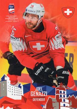 2019 Taiga IIHF World Championship Team Switzerland #SWI19/09 Joel Genazzi Front