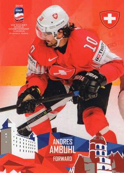 2019 Taiga IIHF World Championship Team Switzerland #SWI19/13 Andres Ambuhl Front