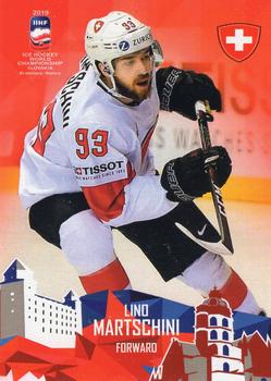 2019 Taiga IIHF World Championship Team Switzerland #SWI19/25 Lino Martschini Front