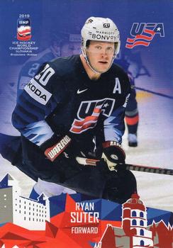 2019 Taiga IIHF World Championship Team USA #USA19/06 Ryan Suter Front