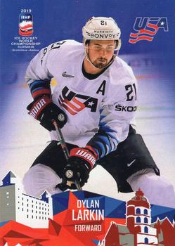 2019 Taiga IIHF World Championship Team USA #USA19/20 Dylan Larkin Front