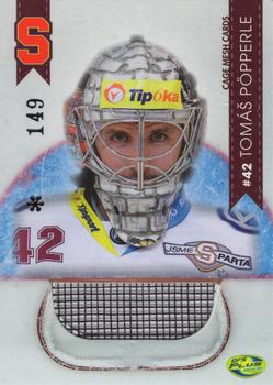 2011-12 OFS Plus - Cage Mesh Black #MESH2 Tomas Popperle Front